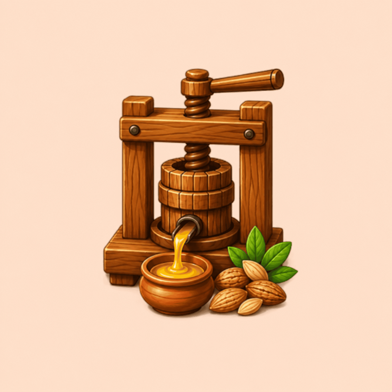 Traditional Wood Pressed oils