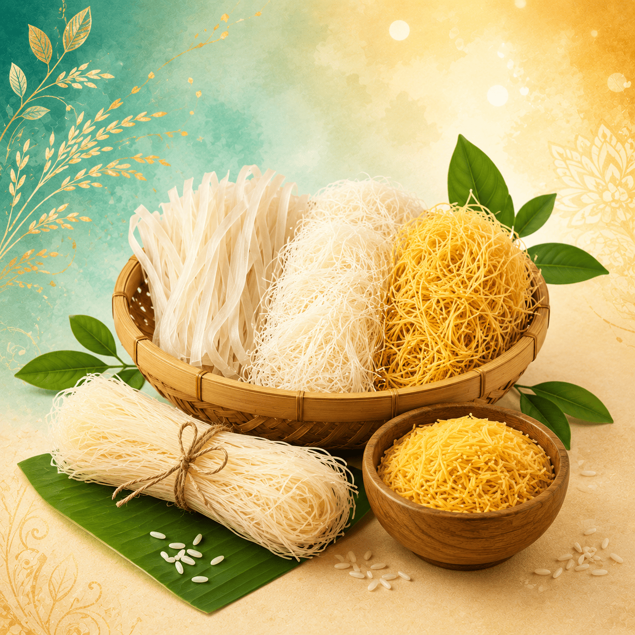 Traditional Rice Noodles & Sevai Traditional Rice Noodles & Sevai