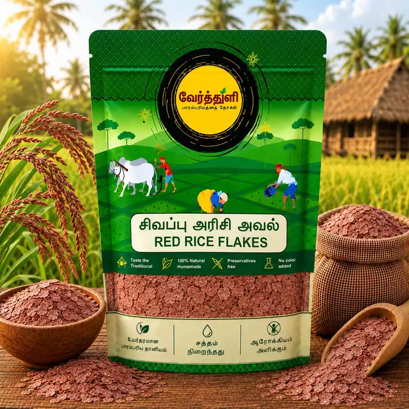 Red Rice Flakes